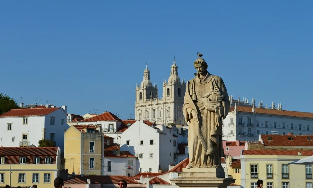 old religious statue